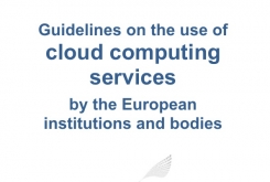 Guidelines on the use of cloud computing services